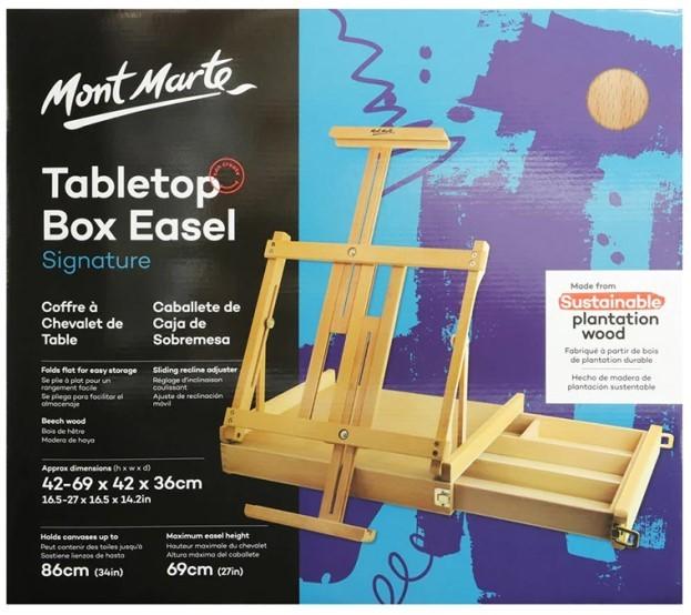 Sevalet Mont Marte cu sertar Brush Box Easel