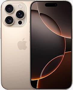 Telefon mobil Apple iPhone 16 Pro 8GB/128GB Desert Titanium