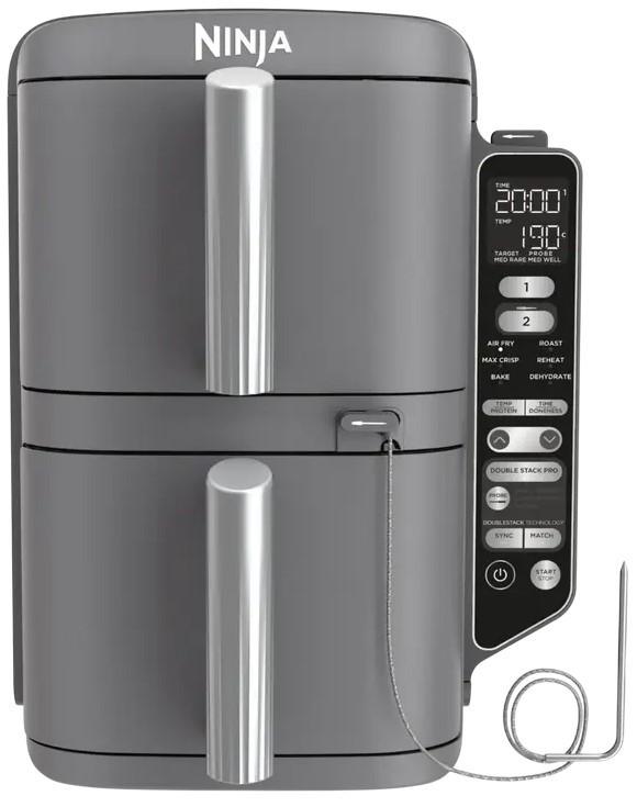 Friteuza cu aer cald Ninja Double Stack XL