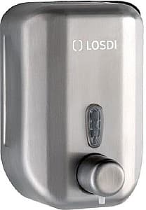 Dozator sapun lichid Losdi Blinder Inox Mat 700ml