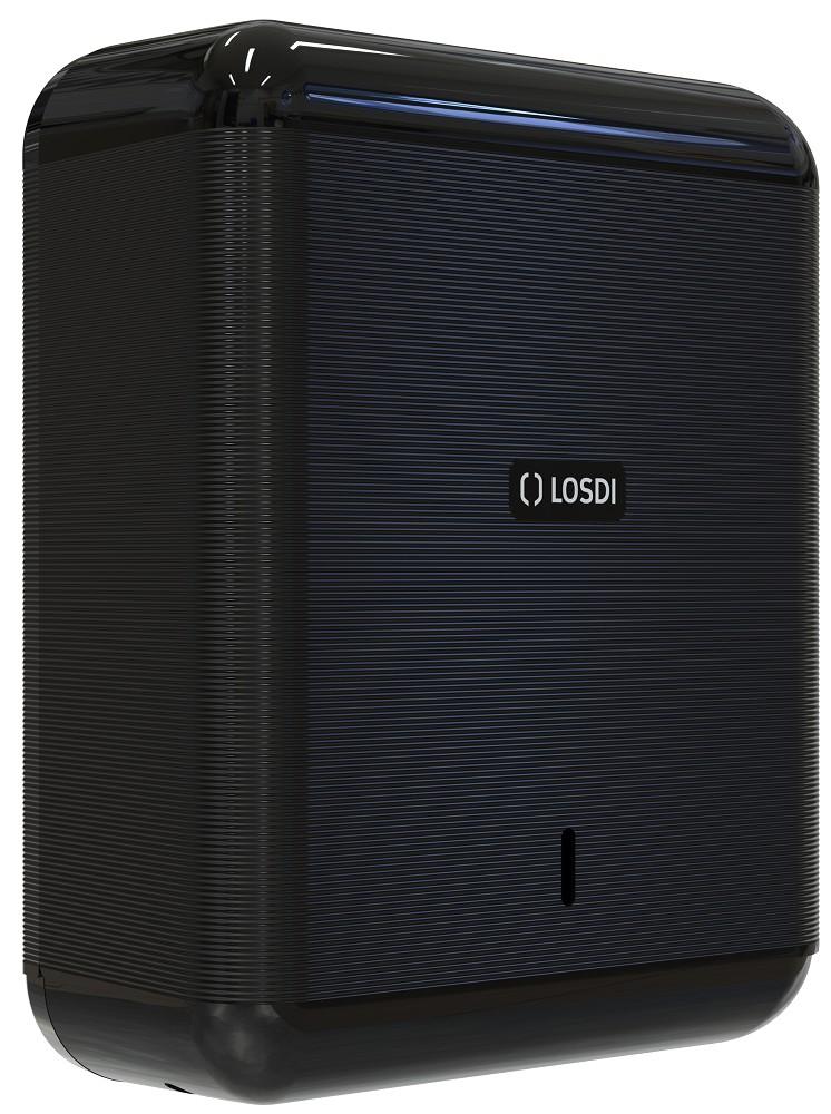 Dispenser servetele baie Losdi Eco-Luxe Black CP-3009-BL