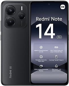 Telefon mobil Xiaomi Redmi Note 14 5G 8/256GB Black