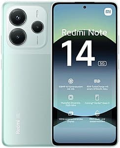 Telefon mobil Xiaomi Redmi Note 14 5G 6/128GB Green