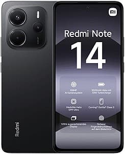 Telefon mobil Xiaomi Redmi Note 14 8/256GB Black