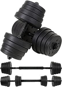 Haltera FUNFIT Dumbbell Set 2x15kg (4259)