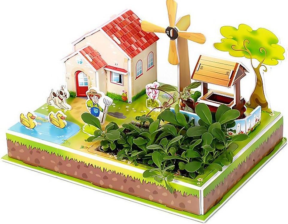 3D Puzzle Zilipoo Windmill Farm Z-001