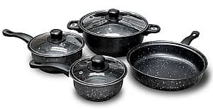 Набор посуды 4Life HotChef Marble Black 7pcs