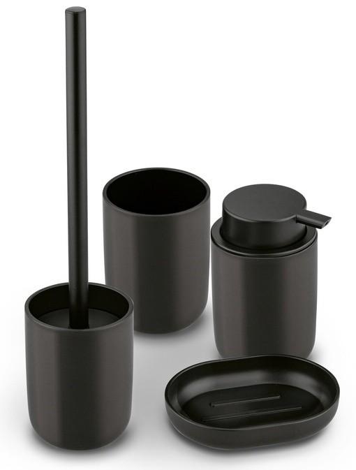 Набор для ванной комнаты Tadar 4pcs Black Matte
