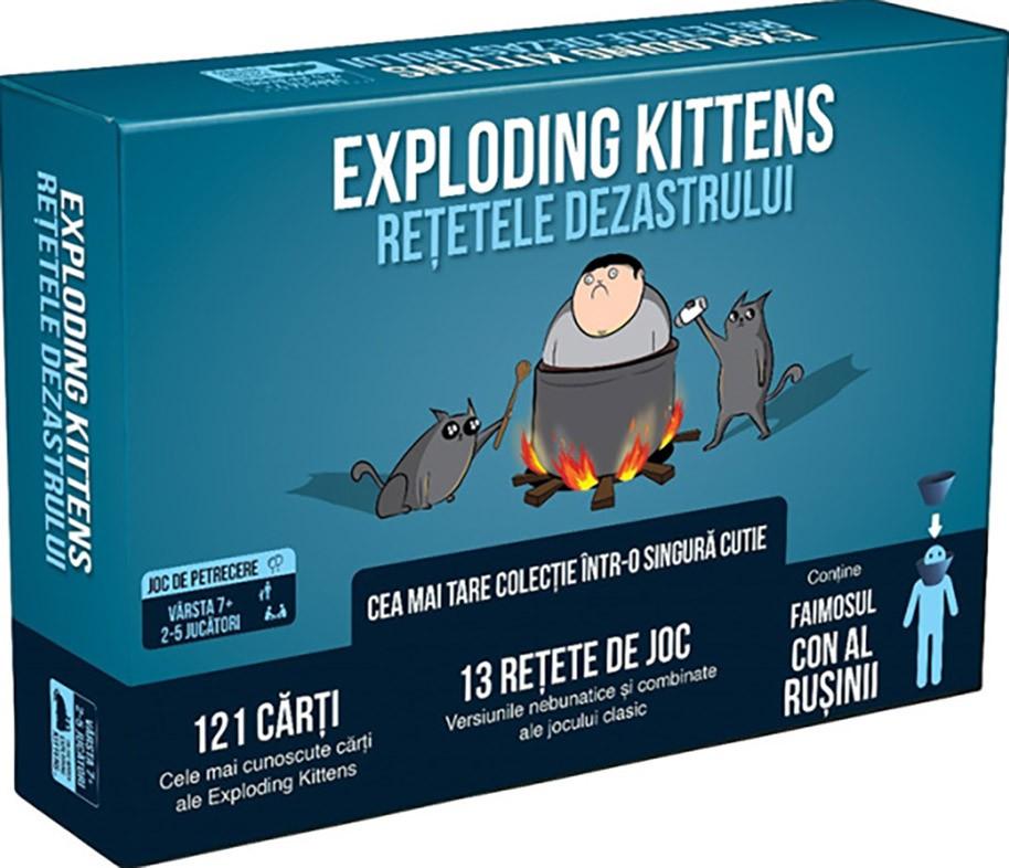 Настольная игра Asmodee Взрывные котята. Рецепты катастрофы EKIRFD01RO