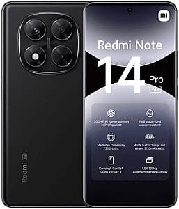 Telefon mobil Xiaomi Redmi Note 14 Pro 5G 12/512 GB Black