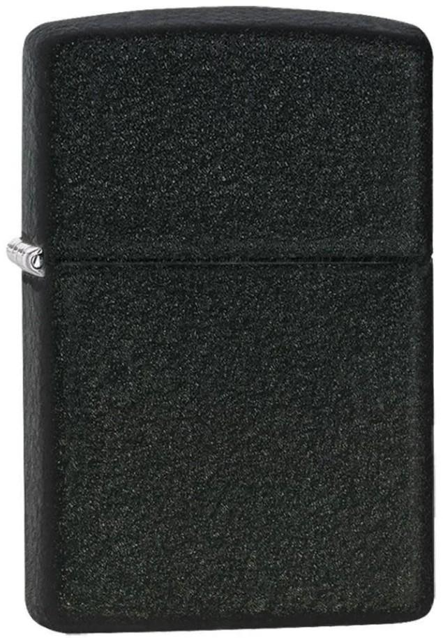 Зажигалка Zippo Classic Black Crackle 236