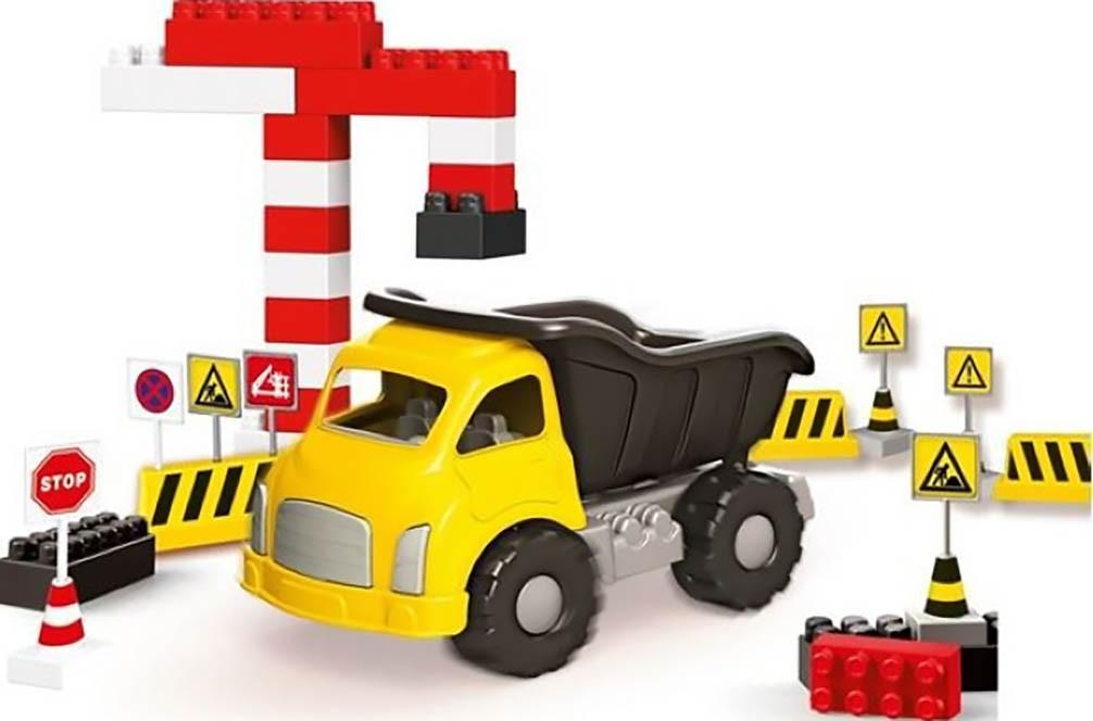 Constructor Dolu Jumbo Truck with Accessories 6045