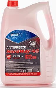 Антифриз NordWay G12 Red -40 5L