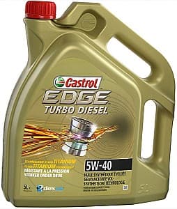 Моторное масло Castrol EDGE Titanium TD 5W-40 5L