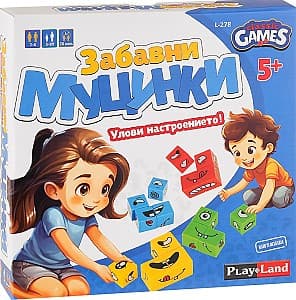 Настольная игра Play Land Смешные мордочки L-278