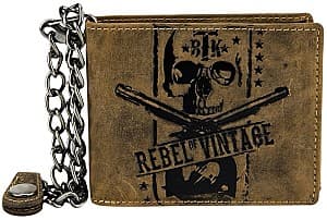 Portofel Greenburry Rebel Skull Vintage SK-1796-25