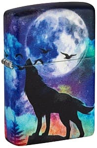 Bricheta Zippo Wolf Design 49683