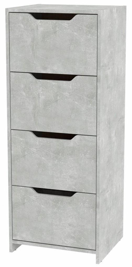 Comoda KompaniT C Atelie Deschis (Gri)