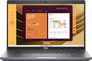 Ноутбук DELL Latitude 5450 Grey (Ultra 7 165U, 16/1TB, Linux Ubuntu)