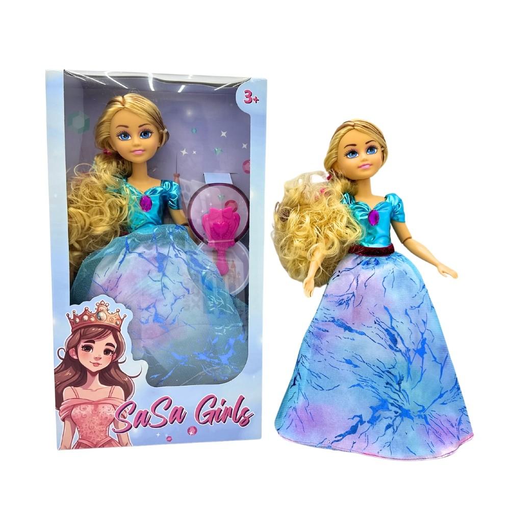 Papusa Sasa Girls Printesa, 2 tipuri (C13024)