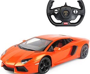 Jucarie teleghidata Rastar 1:10 Lamborghini Aventador LP700 Orange 52660