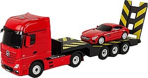 Jucarie teleghidata Rastar 1:24 Mercedes-Benz Antos Red 74920