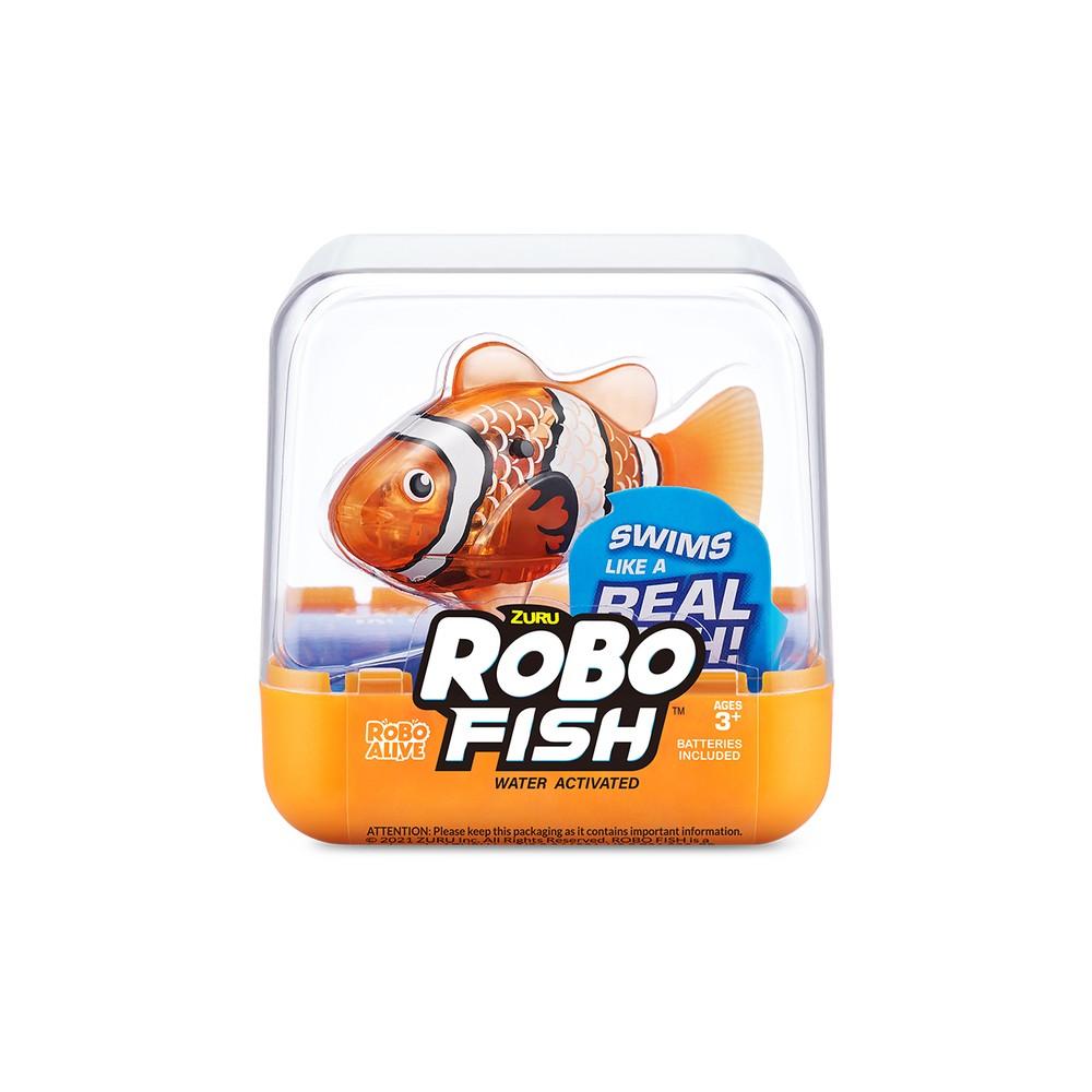 Интерактивная игрушка Robo Alive Оранжевая рыба (7191-5)