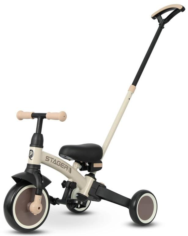 Tricicleta copii QPlay Stager 3 in1 Brown