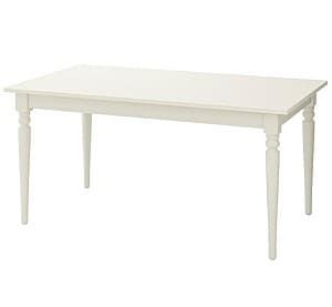 Masa pentru terasa IKEA Ingatorp 155/215x87 Alb