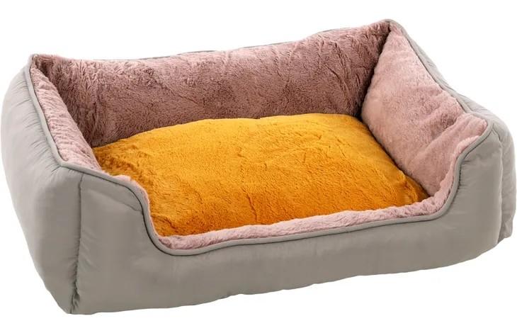 Pat pentru caine Flamingo Oddi Rectangle Ochre