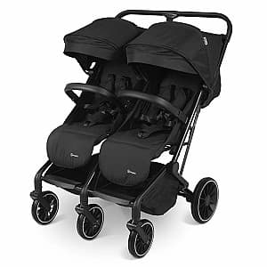 Carucior pentru gemeni BabyGo GoTwice negru