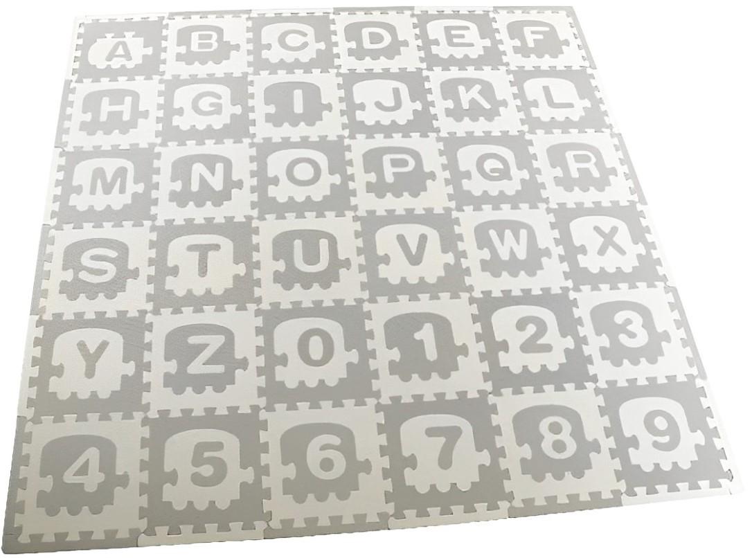Covoras de joaca copii AliBibi IEU5283784 Grey/Beige