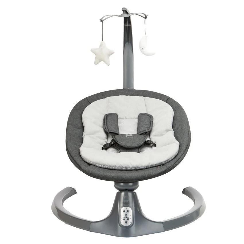 Leagan Premaman electric cu bluetooth, Gri