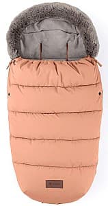 Husa de iarna pentru carucioare Petite&Mars Comfy Pastel Peach