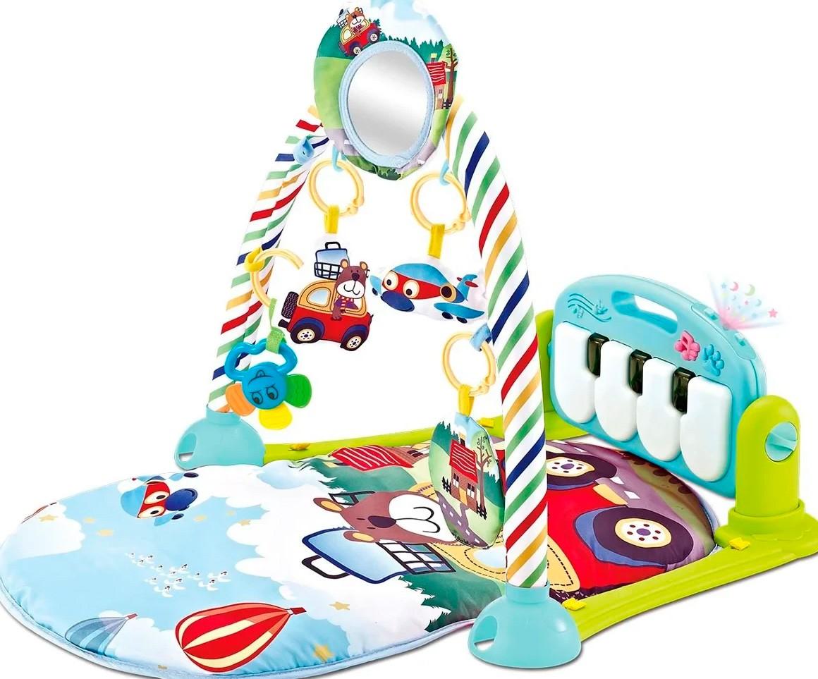 Covoras de joaca copii Kikka Boo Piano Mint