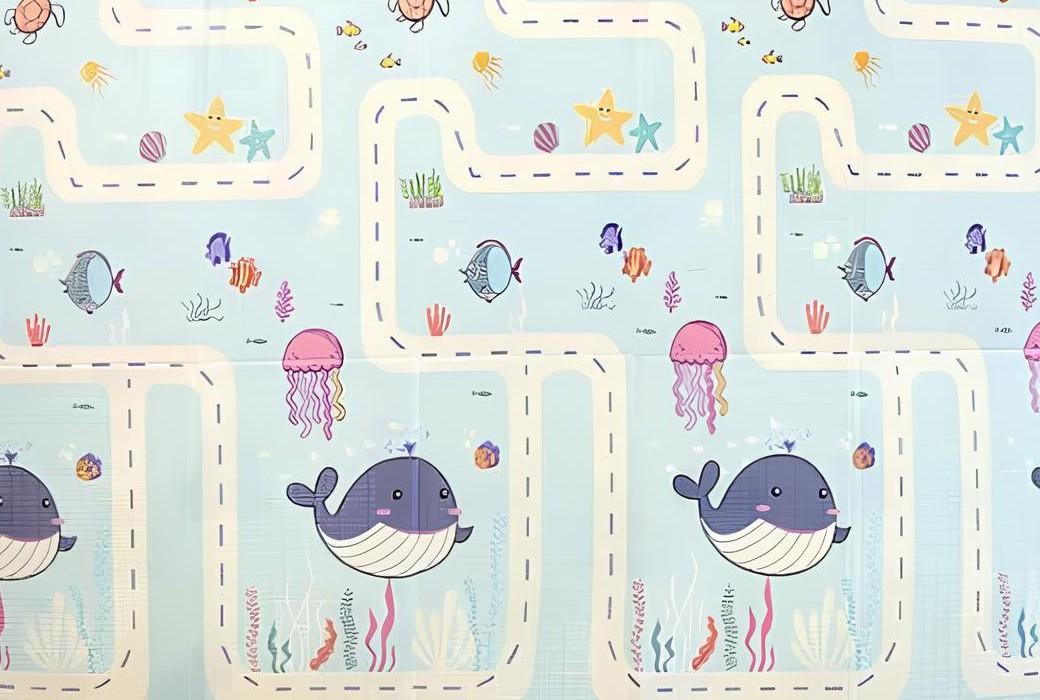 Коврик для детей VLM Sea/Alphabet 150x200 FM-231101