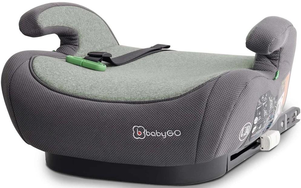Детское автокресло BabyGo i-Size Bursa IV Green Booster