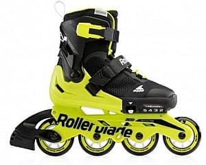 Role copii Rollerblade  MICROBLADE Nero/Giallo Neon