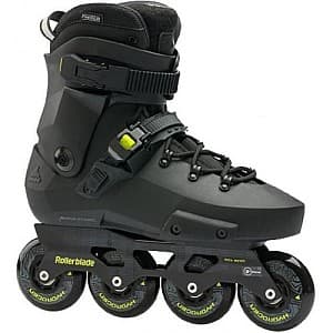 Роликовые коньки Rollerblade  TWISTER XT NERO/LIME