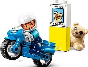 Constructor LEGO Duplo: Police Motorcycle 10967