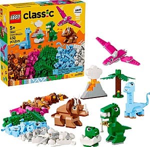 Constructor LEGO Classic Dinozauri creativi 11041