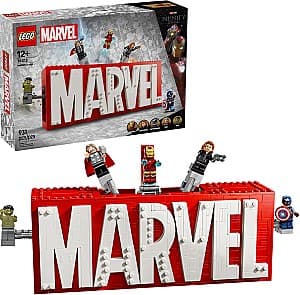 Constructor LEGO MARVEL Logo and Minifigures 76313