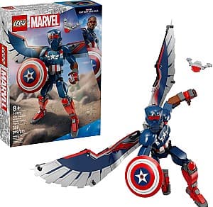 Constructor LEGO New Captain America Construction Figure 76296