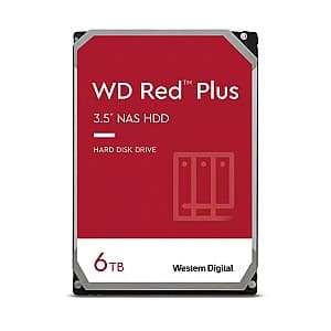 Жесткий диск WESTERN DIGITAL Red Plus 6TB (WD60EFPX)