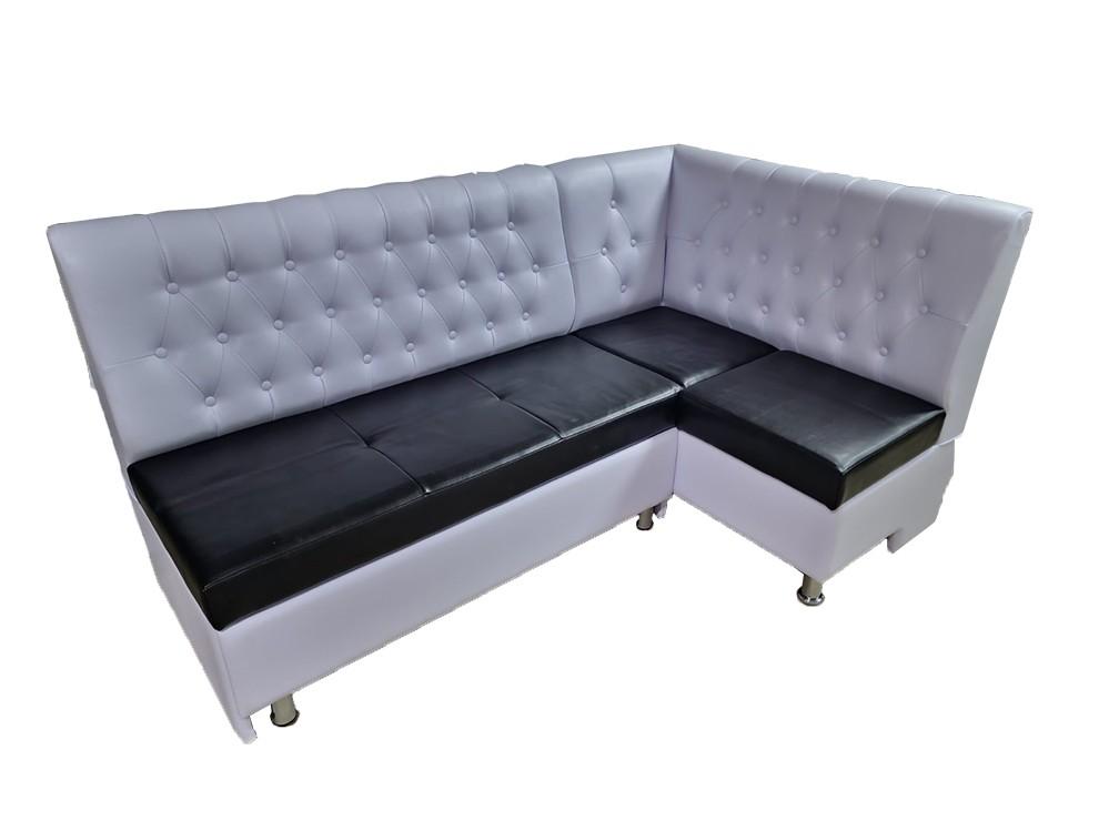 Coltar bucatarie LIVO Mobili Md White/Black (extensibil)