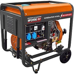 Generator electric de curent TECHNOWORKER DG-5KW-ATS