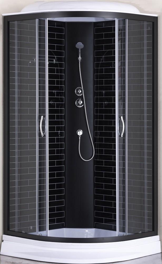 Cabina de dus S-Group SCRL BZ 80x80x215 (cu cadita joasa)