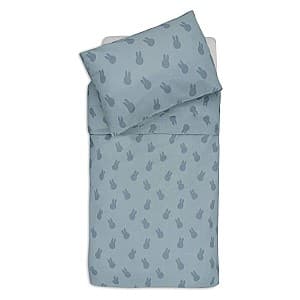 Lenjerie de pat pentru copii Jollein Miffy Shadow Sea Green