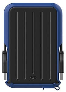 Hard disk extern Silicon Power Armor A66 5TB Black/Blue