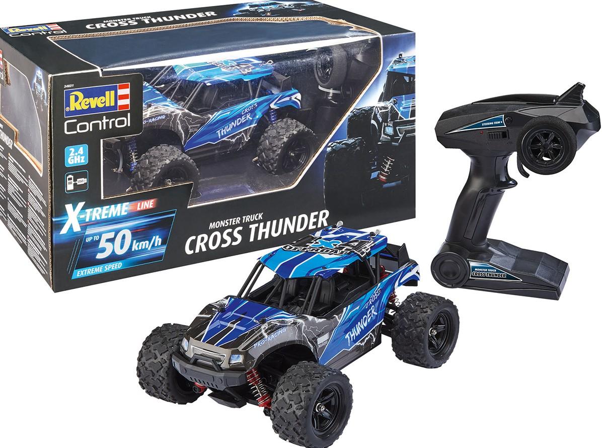 Игрушка на пульте управления Revell Monster Truck Cross Thunder 24831